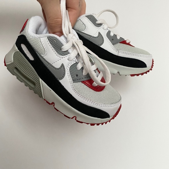 Toddler Nike Air Max Red & White (9C) - Picture 1 of 8